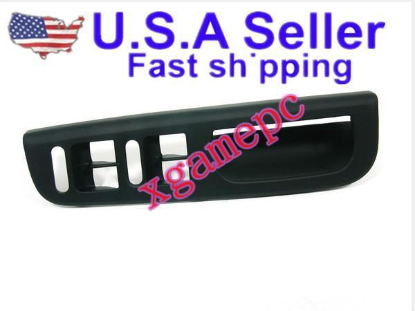 99-05 vw passt glof jetta mk4 master window switch panel trim bezel oem(black)