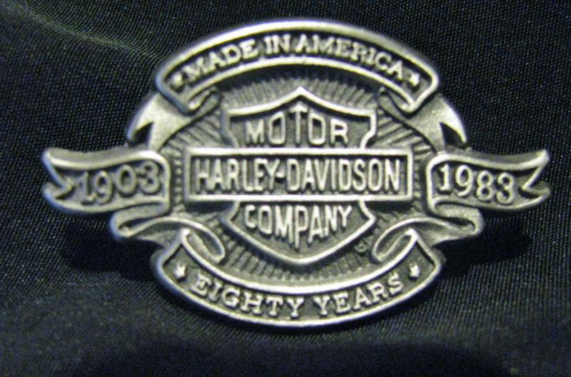 Buy HARLEY-DAVIDSON MOTORCYCLES 80 YEARS 80TH ANNIVERSARY JACKET VEST ...