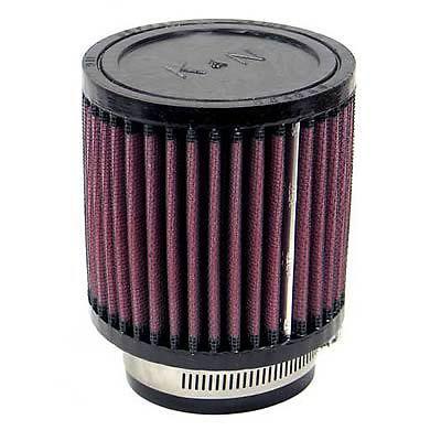 K&n air filter element round straight cotton gauze red 2.625" dia inlet rb-0800