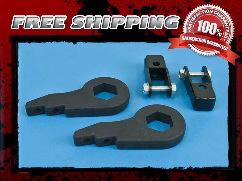 Forged torsion key bar lift kit front 1-3" shock extender 4x2 2wd 4x4 4wd 6-lug