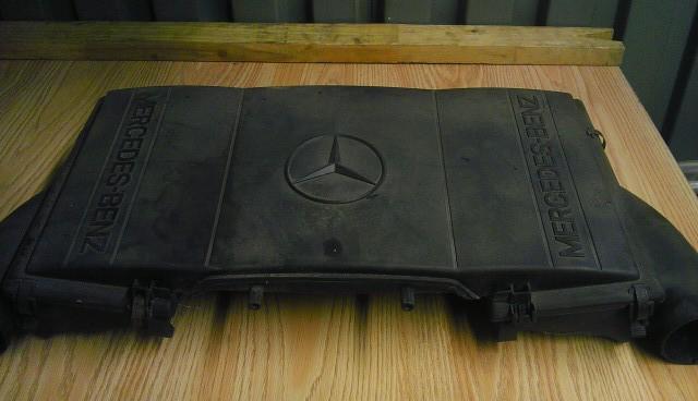 1995-1999 mercedes w140 s320 s420 s500 engine cover upper intake air box filter 