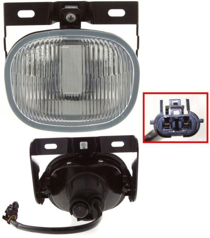 Driving fog light lamp assembly fits driver left or passenger right side