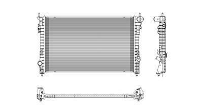 Sherman 92936 radiator ford edge