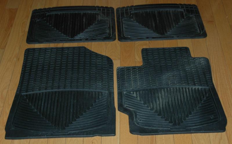 Weathertech floor mats for toyota prius winter mat heavy rubber floormat