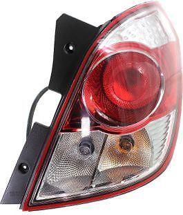 Tail light brake lamp rear assembly passenger's right side rh