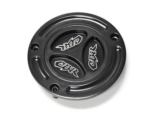 Black keyless gas cap logo twist off fuel tank cap for honda cbr 929 (all years)