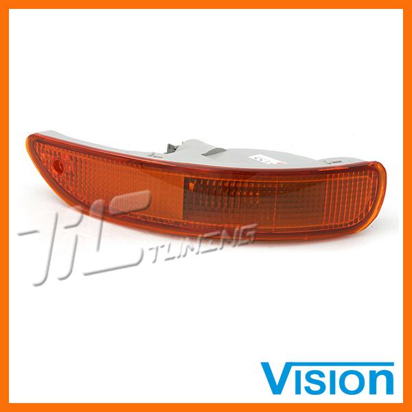 93-97 toyota corolla right r/h side bumper turn signal light lamp new 94 95 96