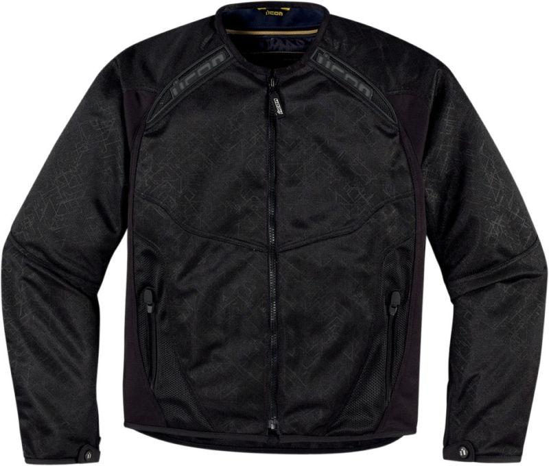 Icon anthem black mesh jacket 2013 motorcycle