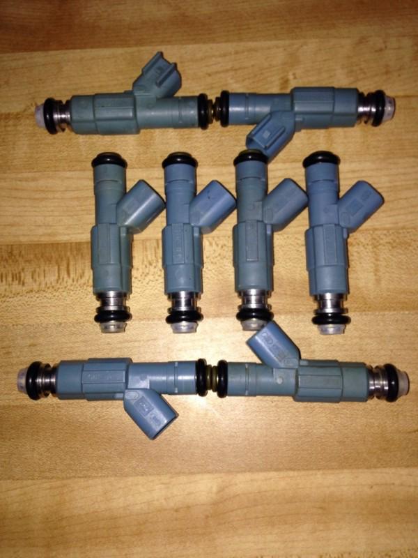 Lincoln navigator 00-04 5.4l flowmatched 4-hole bosch fuel injectors full set