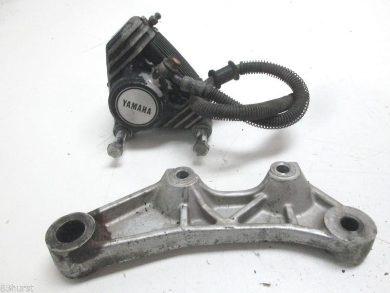 Yamaha 1984 xvz12 1200 venture royale rear brake caliper with line & bracket