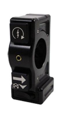 Joker machine j-tech switch housing three-button right black anodized h-d all