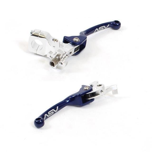 Yamaha yfz450 yfz450r 2007-2013 asv f3 brake clutch levers blue yfz 450