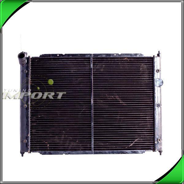 New radiator assembly unit 1986-1991 vw vanagon 2.1l 4cyl h4 wo toc replacement