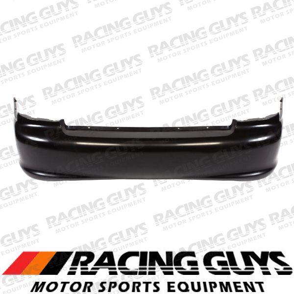 Fit 95-97 hyundai accent rear bumper cover unpainted facial plastic hy1100119