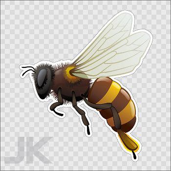 Decal stickers bee hornet wasp insect bees hornets wasps honey 0500 vaxab