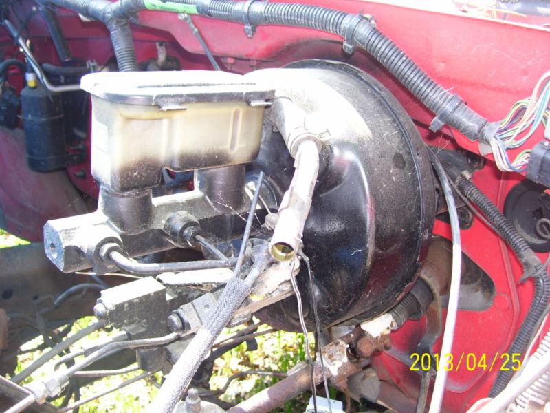 Great working master cylinder with booster dodge pickup 1994