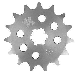 Two brothers racing front sprocket 15t for kawasaki klx suzuki drz 110