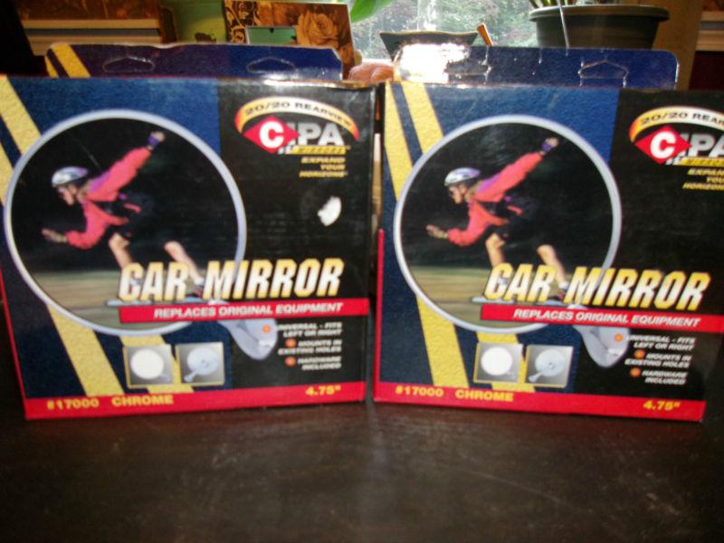 2 universal car or truck mirrors