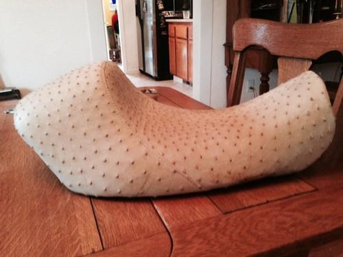 ostrich motorcycle seat