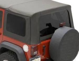 2007 - 2010 dch jeep jk wrangler soft top window kit tinted mopar 82210546 new