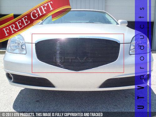 2009 - 2011 buick lucerne billet grille 1pc upper replacement kit black