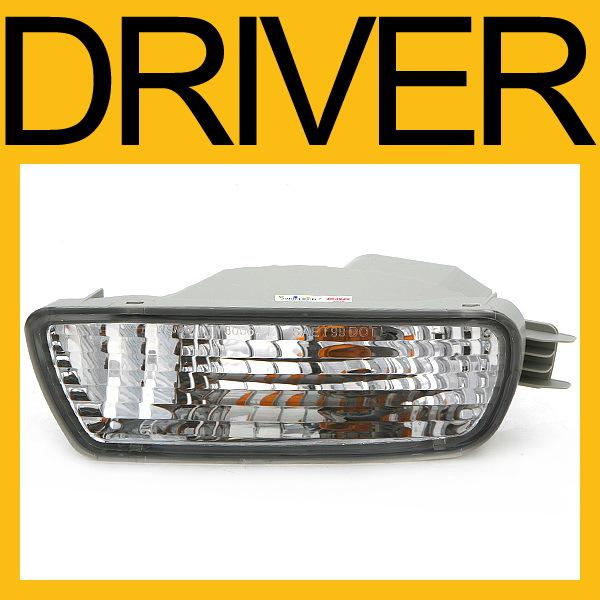 01-04 tacoma bumper clear lens signal lamp to2530140 left new amber light bulb l