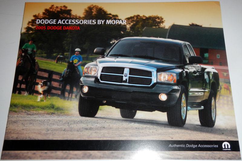 2005 dodge dakota accessories by mopar brochure