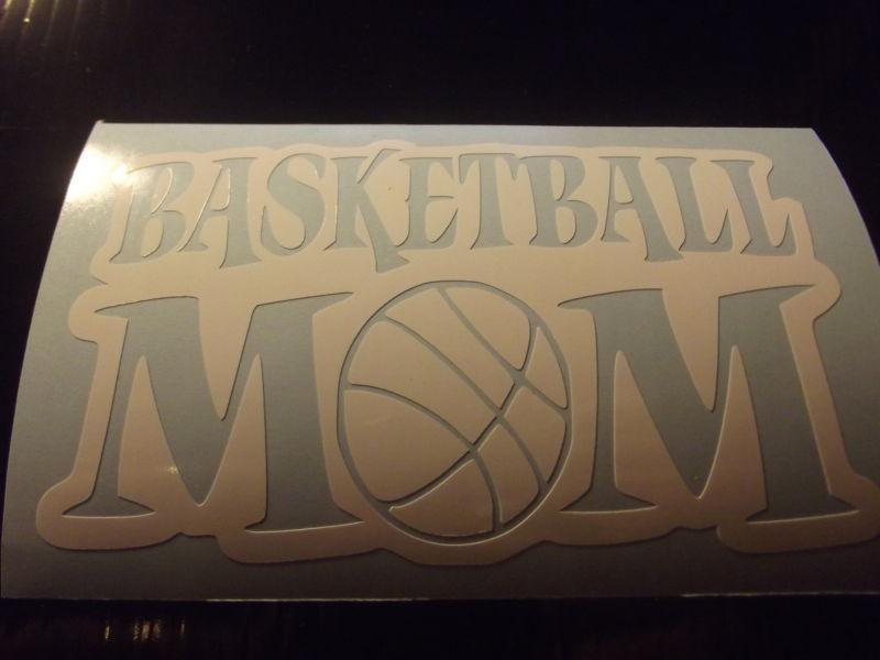 Basketball mom window decal sticker 