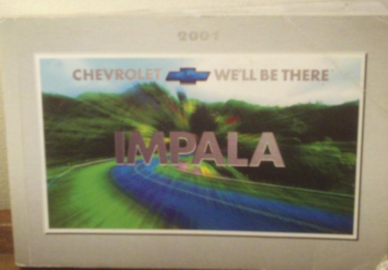 2001 chevrolet impala owner's manual