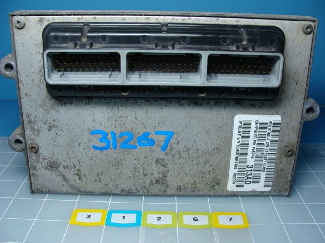 1998 dodge van b1500 b2500 b3500 5.2l engine computer ecu ecm 56046313ad