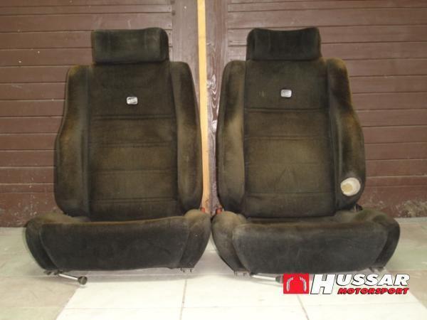 Set of two ass bucket seats alpina e21 e24 e28 2002ti 2002tii porsche recaro 