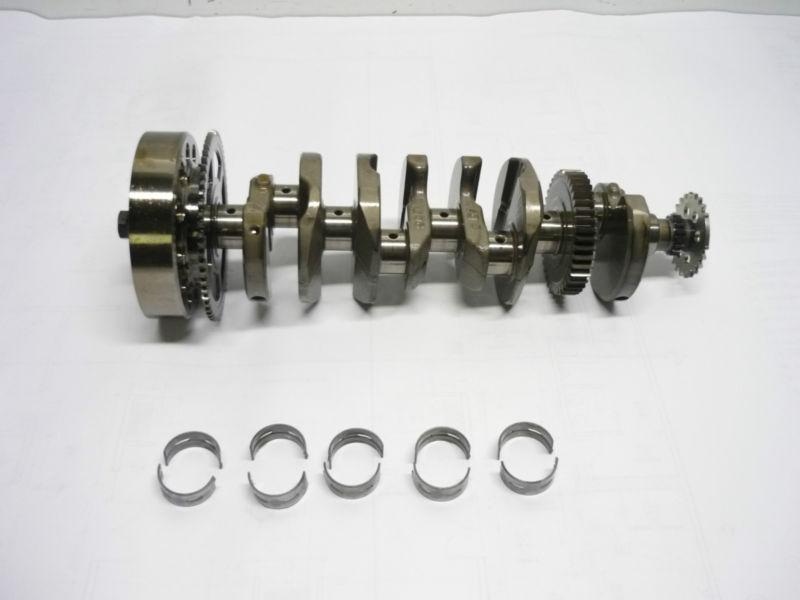 Yamaha yzf r6 complete crankshaft crank plane bearings generator rotor 08 09 10 