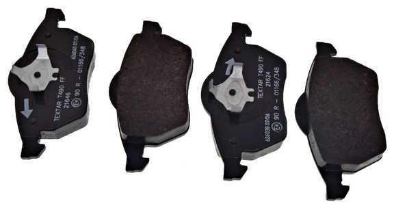 Altrom imports atm d940t - brake pads - front, metallic