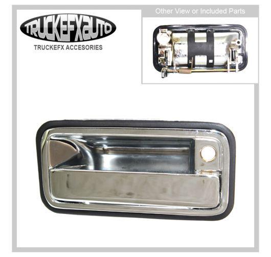 New front right side outside door handle truck suburban chevy chrome chevrolet