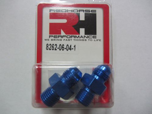 Redhorse 8262-06-04-1 th 350 400 transmission -6an x 1/4npsm fittings