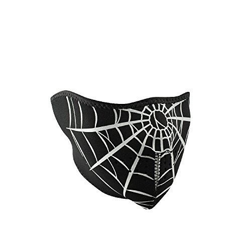 Zanheadgear zanheadgear neoprene spider web half face mask