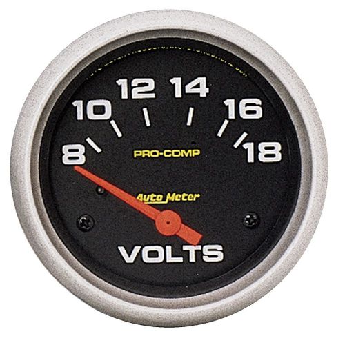 Auto meter 5492 pro-comp; electric voltmeter gauge