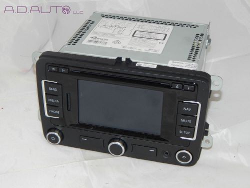 Vw rns 315 navigation gps unit aux sat phone bluetooth part # 1k0 035 274b  oem