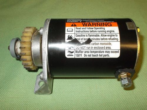 Briggs &amp; statton oem 24-tooth starter motor freeship