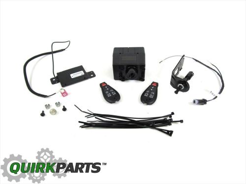 12-13 dodge caravan with power sliding doors remote start kit mopar genuine