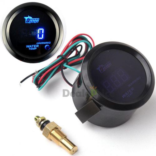 2&#034; 52mm digital led degree water temp temperature gauge new us stock