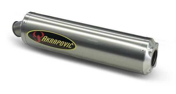 Akrapovic racing slip-on st legal muffler ti yamaha yzf-r6 2003-2007