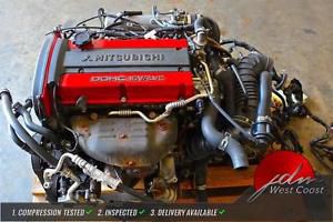 Jdm mitsubishi 4g63 evolution 4 5 cn9a engine w/5spd awd transmission