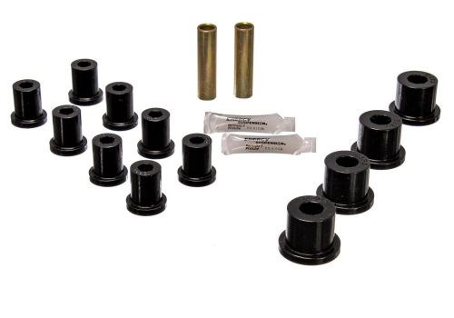 Energy suspension 2.2116g leaf spring bushing set fits 76-86 cj5 cj7