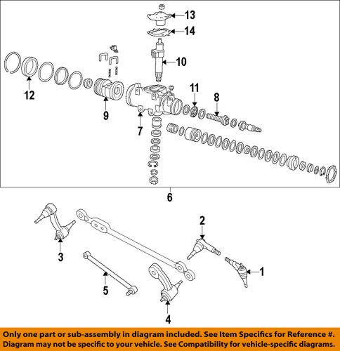 Gm oem steering gear-outer tie rod 19303461