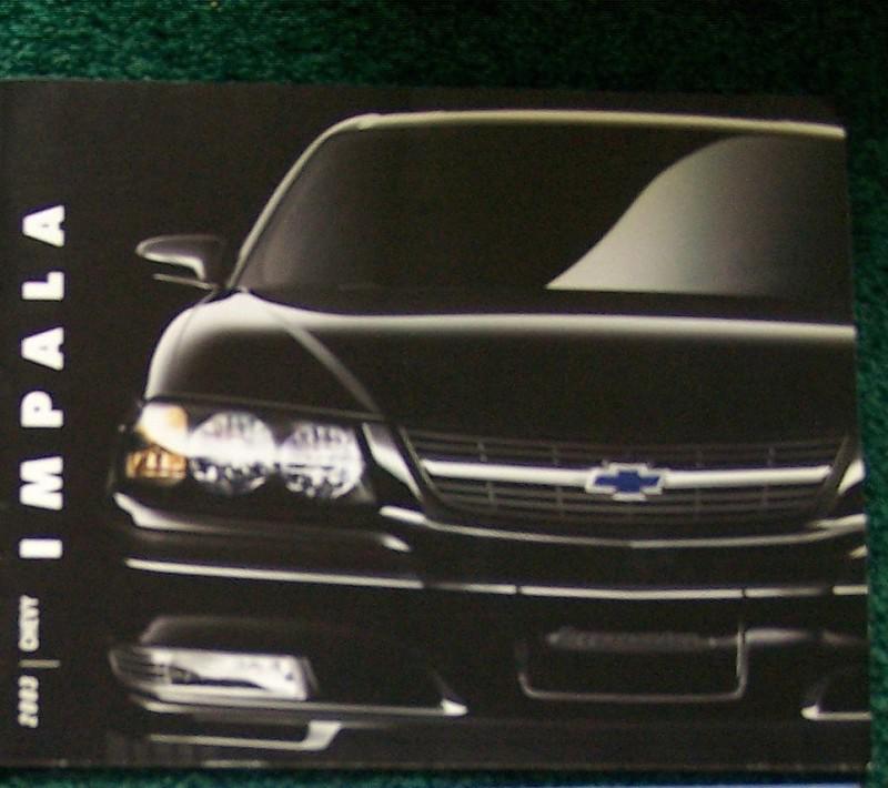 2003 chevy impala new car catalog