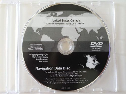 2016 gm north america navigation dvd map update 9.0c gm 23286273