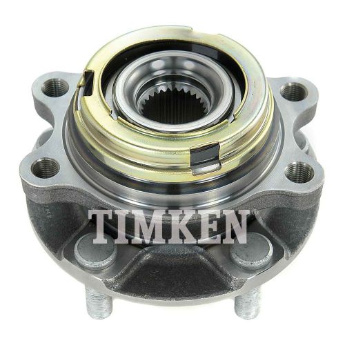 Wheel bearing and hub assembly front timken ha590125 fits 09-13 infiniti g37