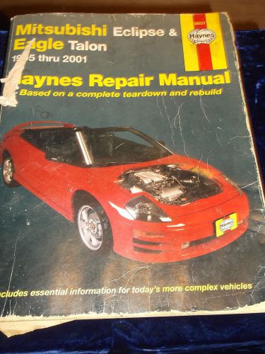 Vintage 1995 to 2001 mitsubishi automotive repair manual softcover