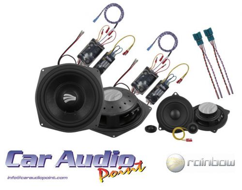 Rainbow audio - il-c8.3 bmw e series  - 3 way system speakers ***brand new***